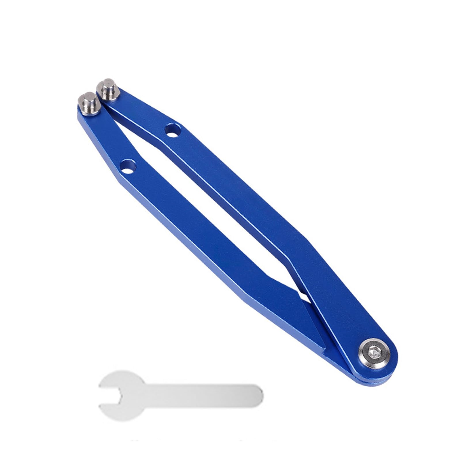 Xjdzineq Professional Bicycles Needle Hook Adjustable Wrench Aluminum Alloy Universals Pin Spanner Wrench for Bike Maintenance and Repair Bicycles Needle Hook Adjustable