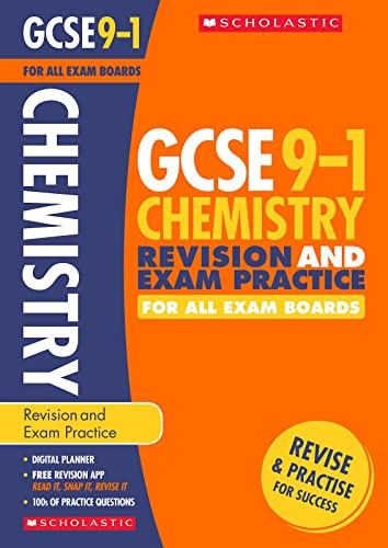 Gcse Chemistry Revision Guide And Practice Book For All Boards. Perfect For Home Learning And Includes A Free Revision App (Scholastic Gcse Grades 9-1