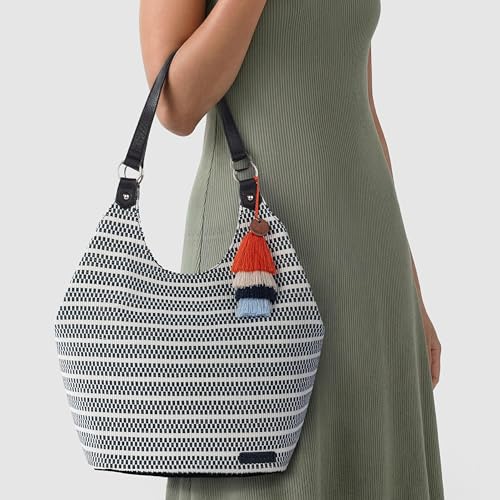Image of Sakroots The Sak Roma Shopper Shoulder Bag Large Purse & Tote Bag with Double Straps & Zipper Pockets for Everyday & Travel