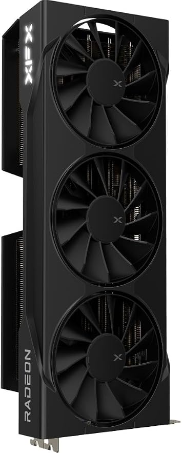 XFX Swift AMD Radeon RX 9070 OC Triple Fan Gaming Edition with 16GB GDDR6 HDMI 3xDP, AMD RDNA 4 RX-97SWFB3B9