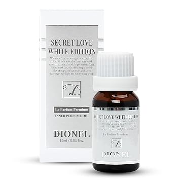 Dionel Secret Love White Edition inner perfume fragrance oil for underwear women Long-lasting feminine Enticing Musky Scent 15ml 0.51fl.oz