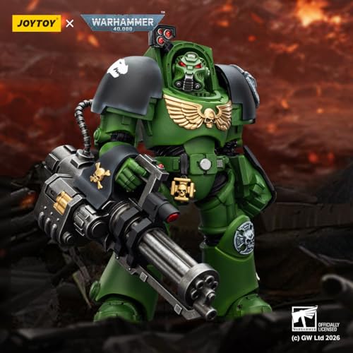 Muñeco Warhammer Salamanders Terminator con cañón de asalto 2
