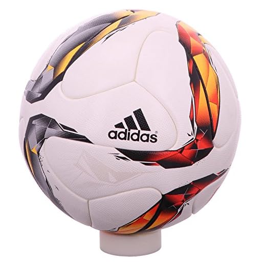 adidas Fußball Torfabrik Offizieller Spielball, White/Solar Red/Black/Solar Orange, 58 x 37 x 2 cm, 20 Liter