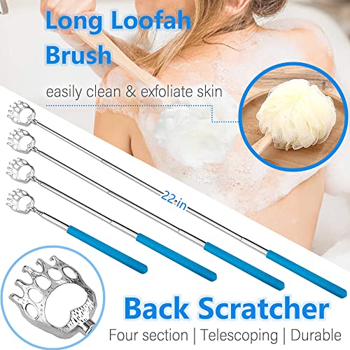 7PC Hip Kit For Seniors Total Hip Replacement Prime, Hip Replacement Kit After Surgery, Hip Replacement Recovery Kit With Grabber,Sock Aid,Leg Lifter,Dressing Stick,Shoehorn,Back Scratcher,Bath Loofah - Image 8