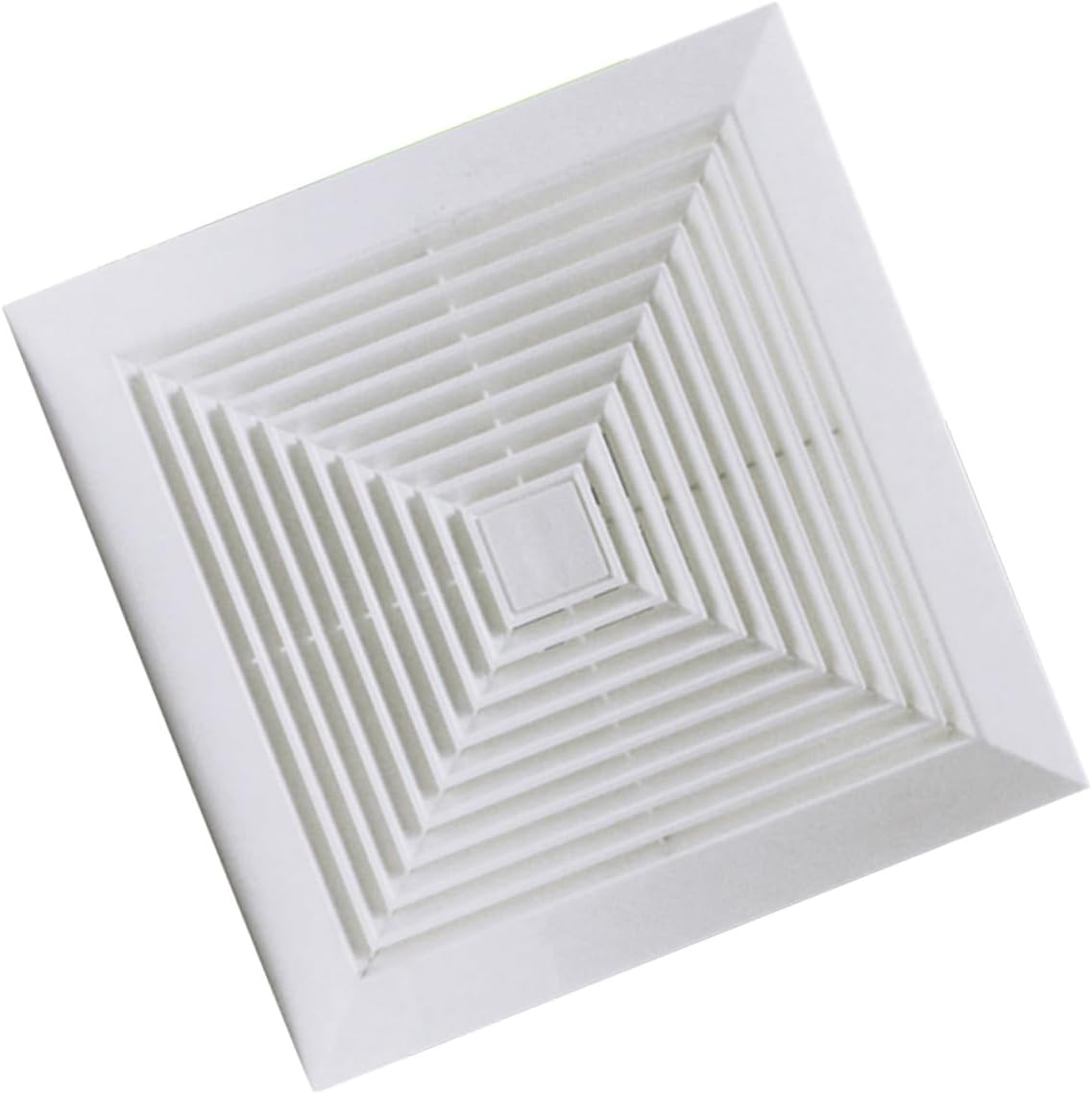 TEHAUX Powerful 8-inch Silent Bathroom Exhaust Fan 40w, Household Kitchen Ventilation Fan for Ceiling Wall Mount, Quiet Bathroom Ventilation with 20x20 Inch Cutout and 24x24 Inch Outer