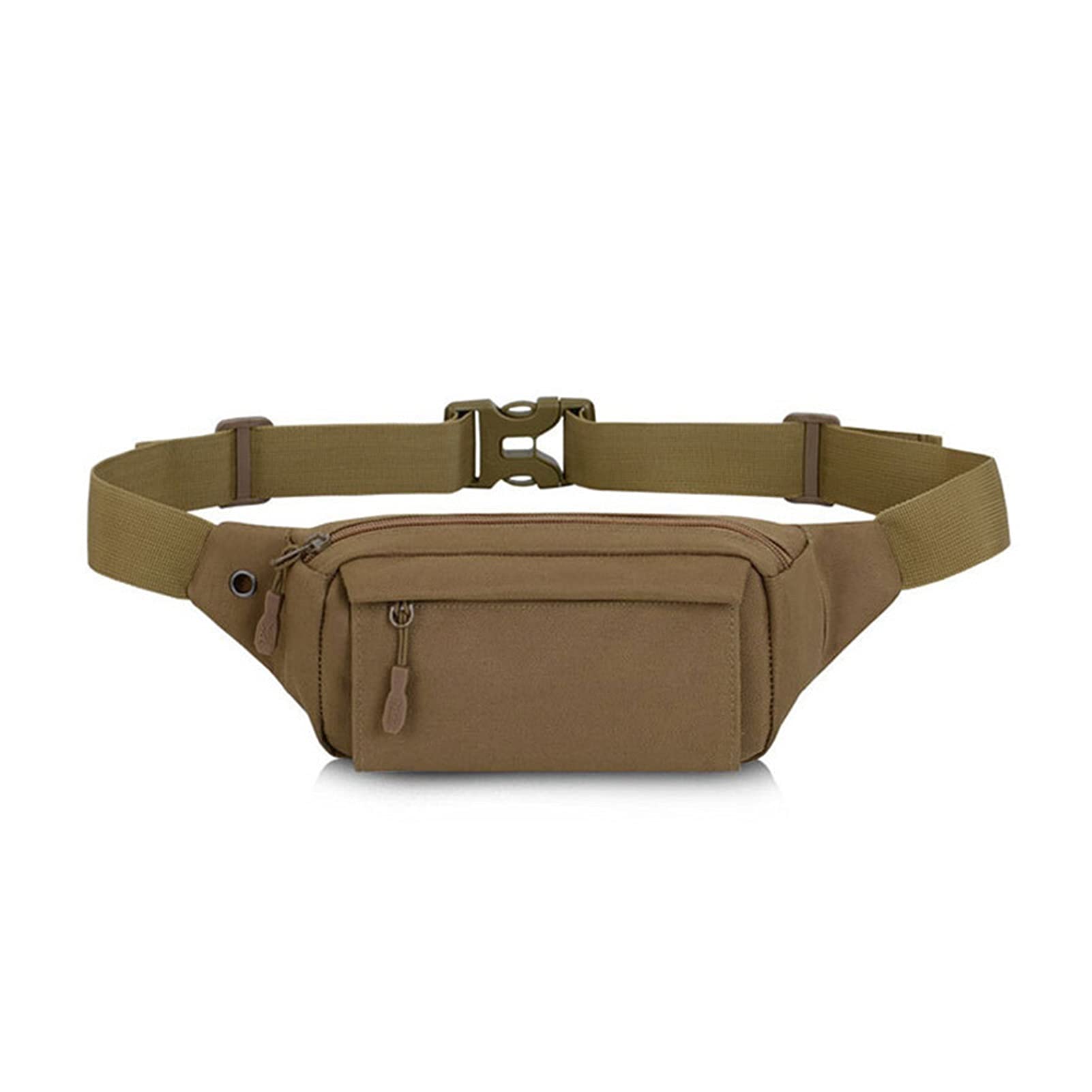 Bolso de la Cintura for Hombres Masculino al Aire Libre Packle de Cintura Bolsa de 5.8 Pulgadas Bolsas de teléfono con Bolsas de Viaje de Viaje (Color : Khaki)