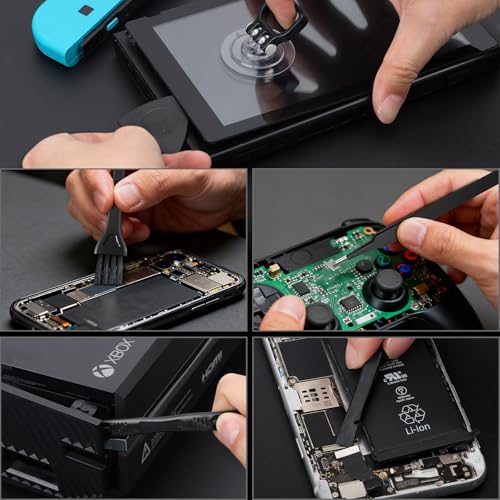 Image of STREBITO Mini Electric Screwdriver, 67 in 1 Precision Screwdriver Set - 50 S2 Magnetic Bits, 5 Torque Settings, 4 LED Lights, Electric Screwdriver Cordless for Electronics, PC, and Eyeglass