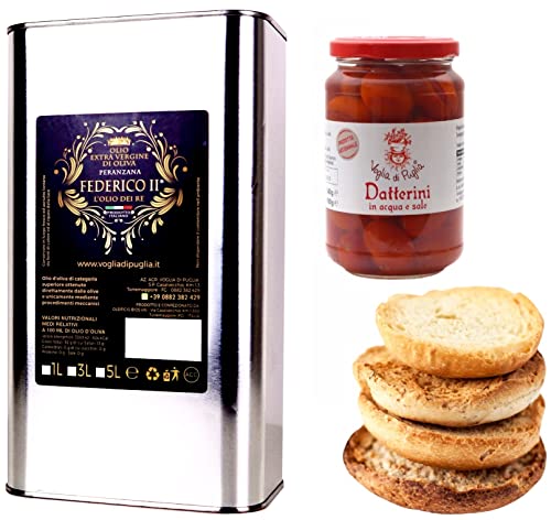 Voglia Di Puglia Pane Olio E Pomodoro 100% Made In Italy