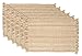 DII Variegated Tabletop Collection, Placemat Set3x19, Taupe, 6 Piece