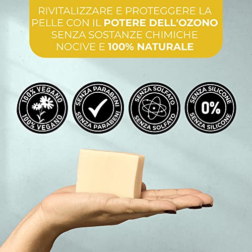OZONO d'OR. Pastiglia del Sapone di ozono. 100 g