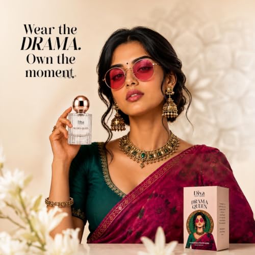 Image of Just Herbs Diva Drama Queen Eau De Parfum 30ml | Premium Women's Perfume