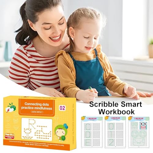 Libro de trazado para niños que soluciona la caligrafía preescolar 3
