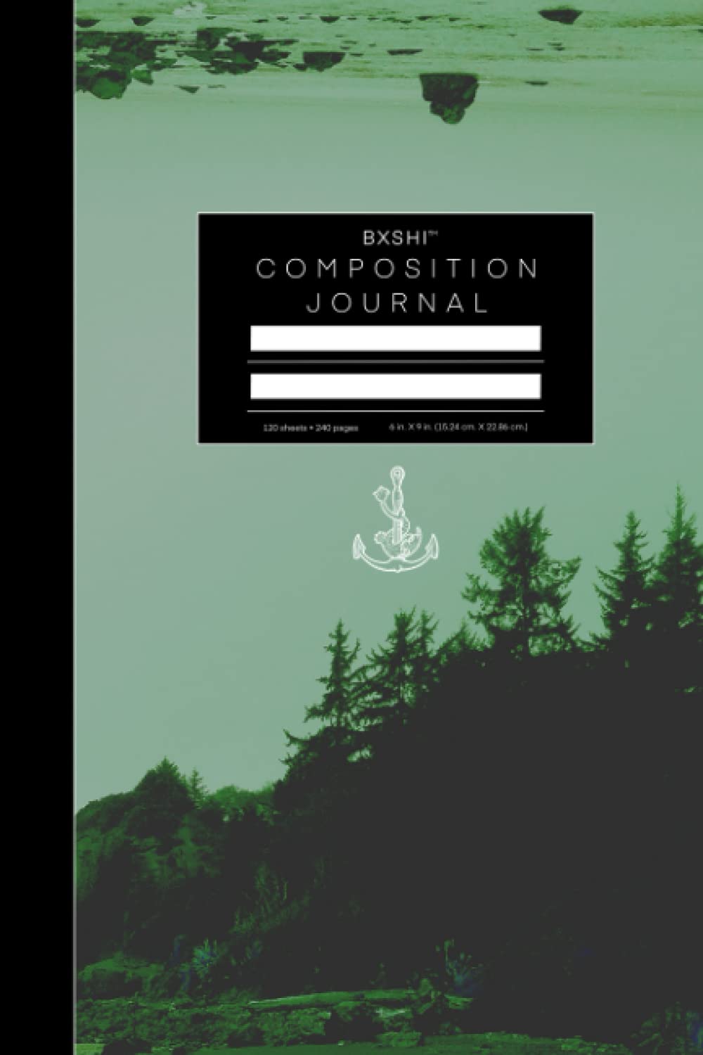 Bxshi Media Green Pacific Northwest Anchor: Composition Journal / Notebook