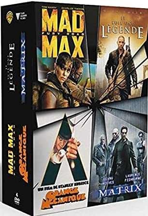 Pack 4 DVD de Cine de Ciencia Ficción y Acción con Grandes Clásicos Modernos en Edición Francesa