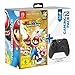 Produktbild ready2gaming Nintendo Switch Mario & Rabbids Kingdom Battle (Gold) + Pro Pad X -- Action Bundle [ ]