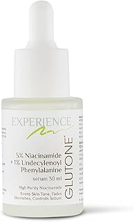 Glutone 5% Niacinamide Serum With 1% Undecylenoyl Phenylalanine For Oil-Free, Spotless & Glowing Complexion | Controls Seb...