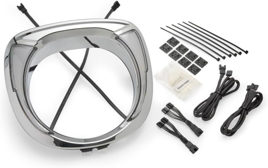 CIRO Fang Headlight Bezel for Indian Chieftain (Chrome)