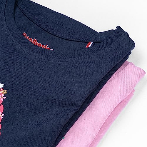 Image of Real Basics Girls Regular Fit Full Sleeves Tshirt (Pack of 2)