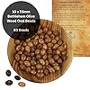 Holy Land Market 10x7.5mm Olive Wood Rosary Beads (60 pcs) – Hand-Carved in Bethlehem from Solid Holy Land Olive Wood – Made by Christian Artisans to Support Their Witness & Living #4