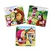 3 PCS Jigsaw Puzzles Masha and Bear Toys for Boys and Girls Ages 3+ (JP-123)
