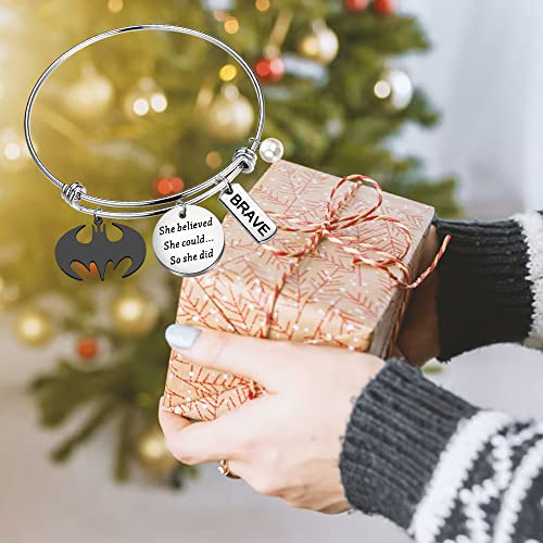 TIIMG Bracelet Jewelry For Woman Girlfriend(she believe batman) - Image 6