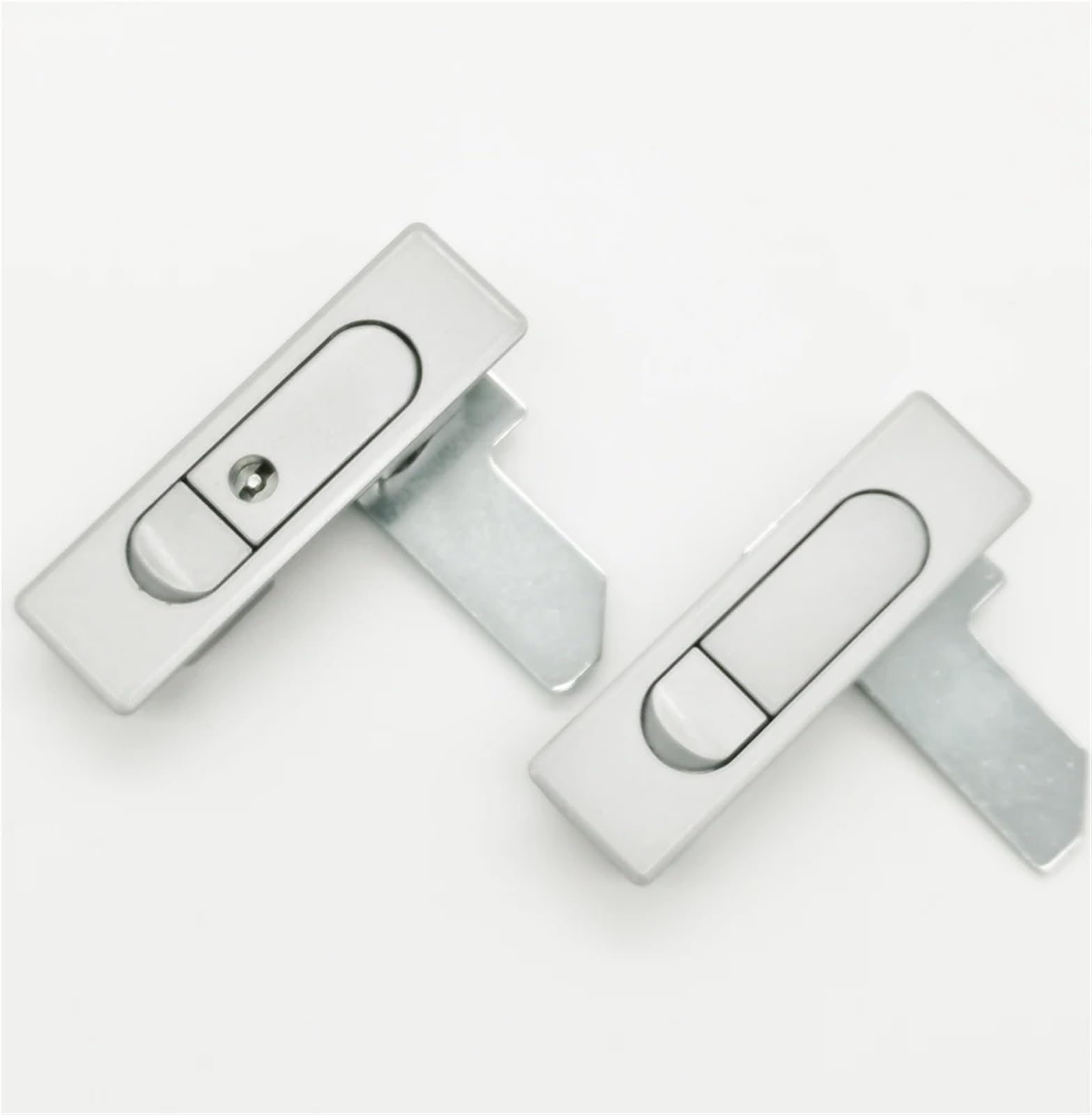 Flachschlösser, Plane Lock Verteilerkasten Steuerschrank Schalter Prellverriegelung MS510 Eisenschrank Netzwerkgehäuseverriegelung 1 Stück(Matte No Key)