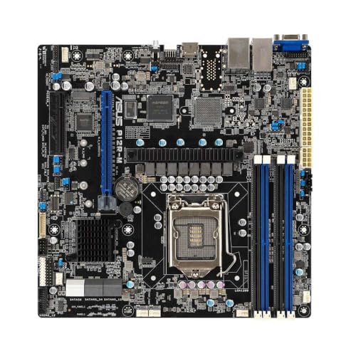 Asus P12R-M �T�[�o�[�}�U�[�{�[�h - Intel C252 �`�b�v�Z�b�g - �\�P�b�g LGA-1200 - Micro ATX
