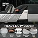 FROSHKAR SUV Car Cover, Outdoor Car Covers for Automobiles, Car Cover Waterproof All Weather, Universal fit for SUV (Length 181-191 inch)
