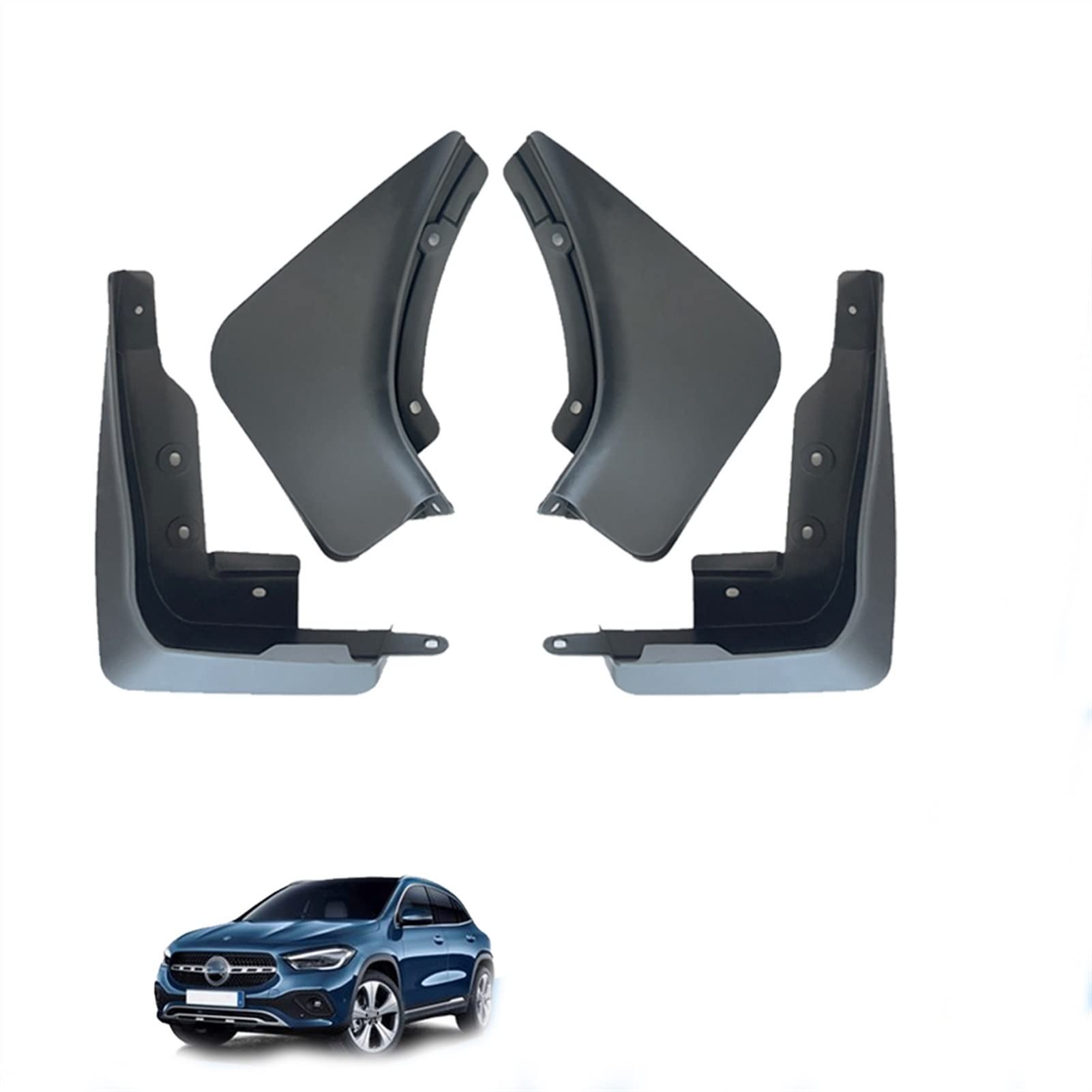 Garde-Boue Voiture Benz GLA H247 2020 2021 2022 Accessoires Splash WITTSY 4x4