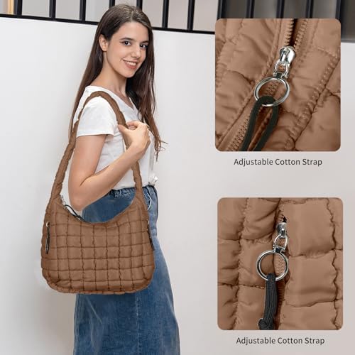 Image of Women's Quilted Puffer Tote Bag