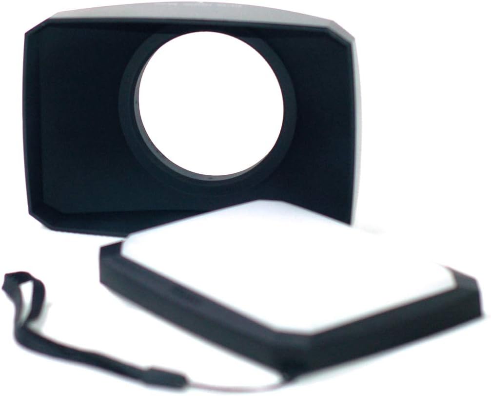 58mm 16:9 Lens Hood Compatible for Canon XA10 XA11 XA15 XA20 XA25 XA35 VIXIA HFS100 HFS20 HFS21 HFG10 hfG20 hfG30 HFS30 hd Camcorder