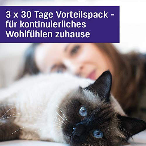 Feliway Classic Cat Calming Pheromone, 30 Day Refill - 3 Pack #TOP6