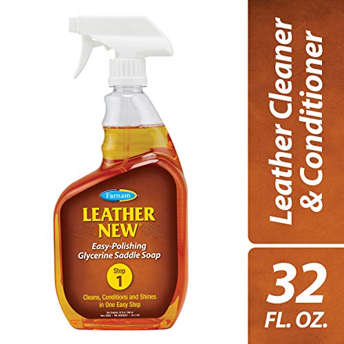 Farnam Leather New Easy-Polishing Glycerine Saddle Soap, 32 fl. oz.