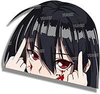 Vista 13 de 5.1" Calcomanías divertidas de anime Saiki K para parachoques, maletero, tapa del maletero, portátil, adhesivos de vinilo para ventanas, grafitis