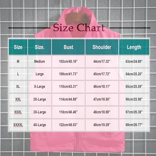 Men's Casual Outerwear Vest Lightweight Zip Up Sleeveless Jacket Outdoor Work Fishing Hiking Golf Vests with Pockets3