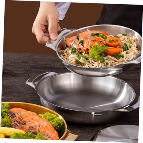 Olla para cocinar wok de acero inoxidable Zerodeko miniatura 2