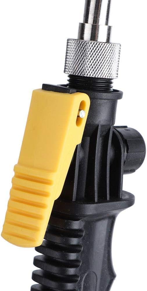 High Pressure Water Sprayer, Spring Tube Hose 6m Car Wash Water Nozzle Gun, High Pressure Replacement Sprayer Gun and Hose (Handheld Sprayer Only)