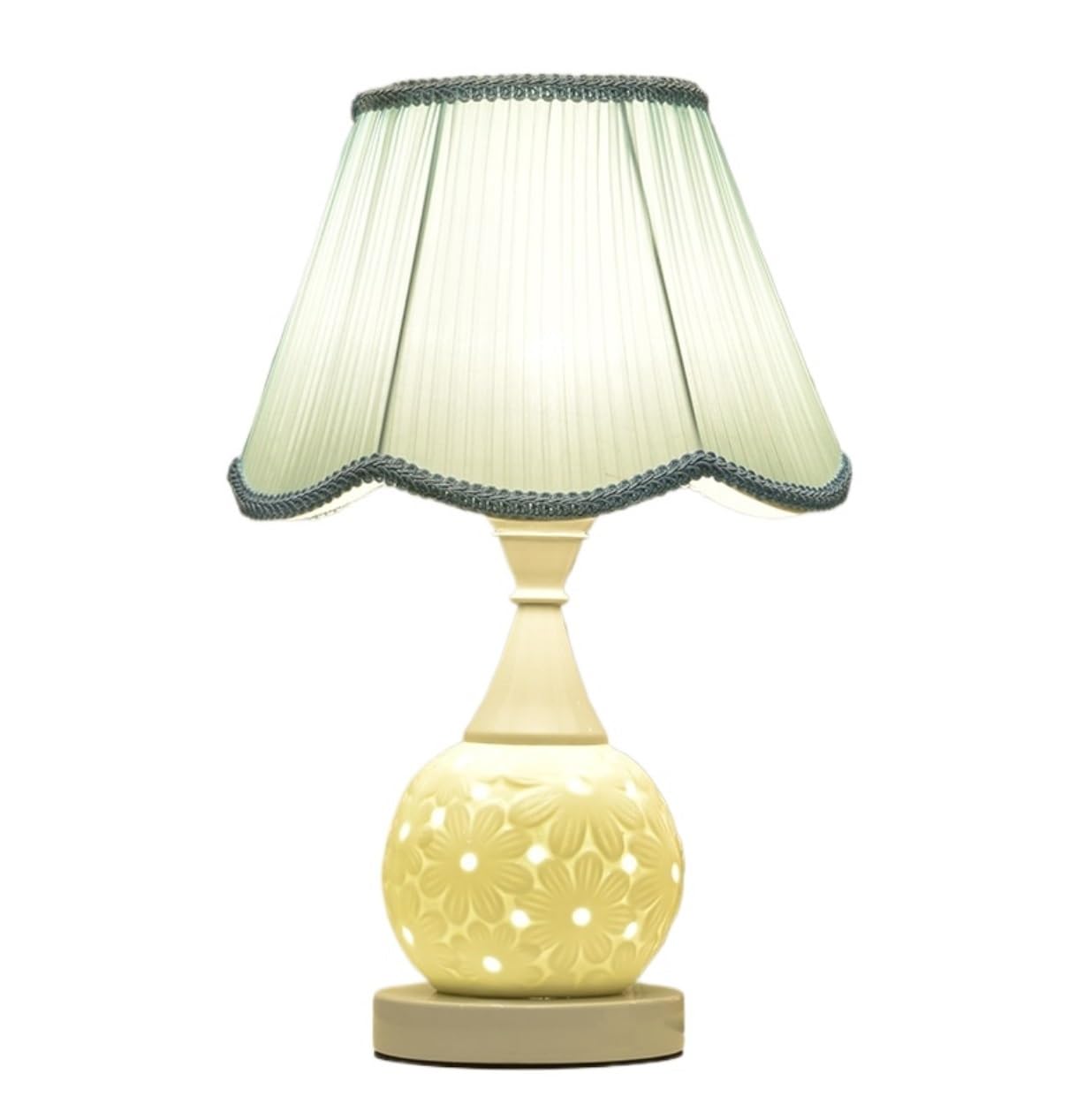 Lampa stołowa Lampka nocna Lampa nocna Ceramiczna lampa stołowa Klosz z tkaniny Żelazna podstawa Lampa nocna Podwójne sterowanie światłem Lampa nocna do sypialni Lampy stołowe do salonu Lampa stołowa