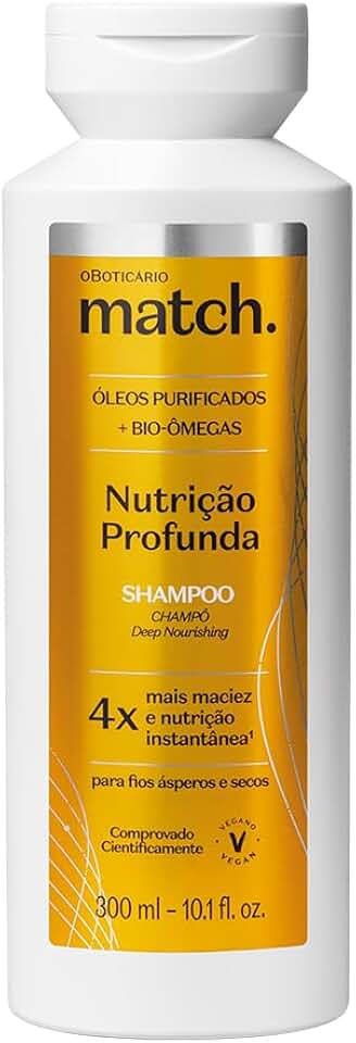 O BOTICARIO MATCH SHAMPOO NUTRIÇÃO PROFUNDA 300ml