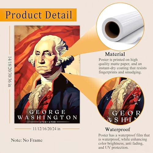 Miracle Spirit George Washington Poster, George Washington Wall Art thumb #5