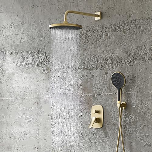 Mitigeur de douche encastré mural gain de place et durable