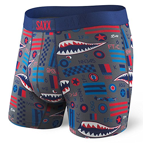Saxx Men's Vibe Boxer Modern Fit Spitfire M