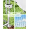 BUCATSTATE 6.6FT x 9.8FT x 6.6FT Large Chicken Coop for 9-13 Hens Outdoor Metal Chicken Run with Weatherproof Cover, Shade Area & Double Locks A Safe, Cozy Home for Your Backyard Flock