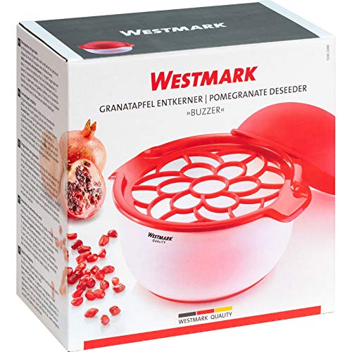 Westmark Sgrana-melograno, 3 pezzi, Plastica/Silicone, Buzzer, Traslucido/Rosso, 51612260 - 10