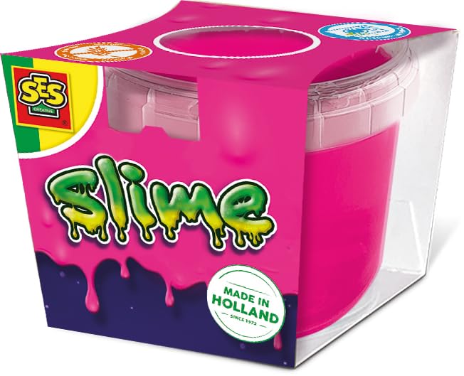 SES Creative 15042 Slime-Neon Pink 140g
