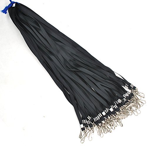 Bird Fiy Bulk Lanyards for Id Badges 50Pack Nylon Neck Flat Lanyard for Name Tag Badge Id Card4