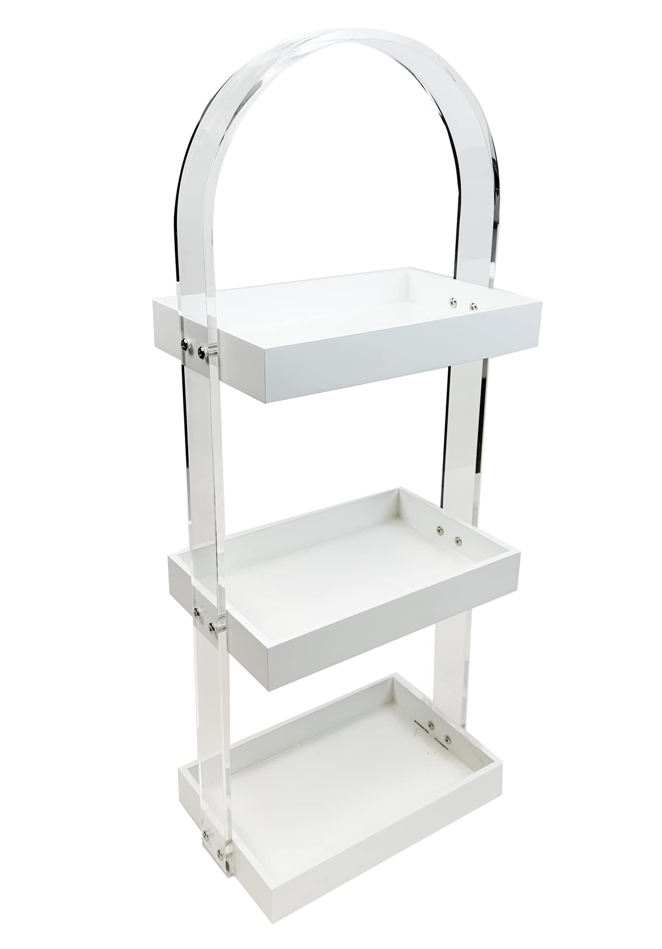 Amazon.co.jp: Designstyles 3段ディスプレイキャディー 自立式フロア