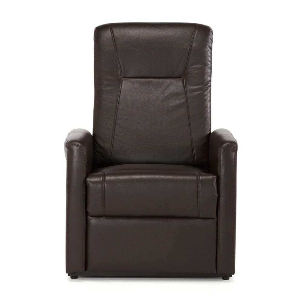 Buy Sicily Padded Faux Leather Recliner Chair Adjustable Reclining
