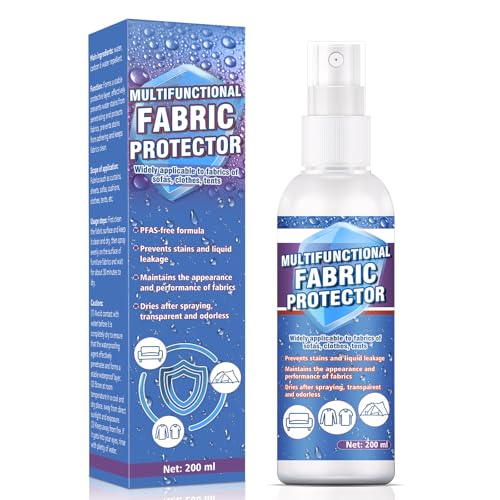 Asticers Imprägnierspray für Polster-Möbel ein atmungsaktives und PFC-freies Imprägnierspray Polstermöbel für cord sofa Teppiche Autositze Outdoor-Stoffe (200ml)