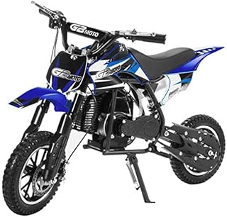 Superrio 49CC 2-Stroke Gas Power Mini Dirt Bike Dirt Off Road Motorcycle (Blue)